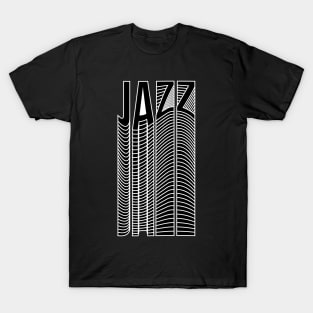 Jazz typography logo T-Shirt